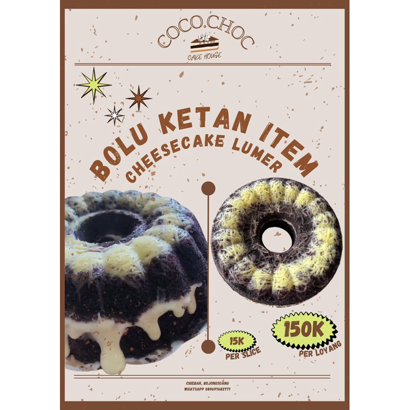

RB22 Bolu Ketan Item Cheese