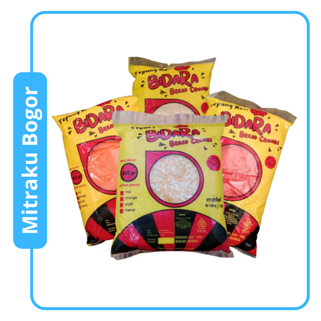 

Tepung Roti Bidara All Varian Tepung Roti Ekonomis 200 Gram