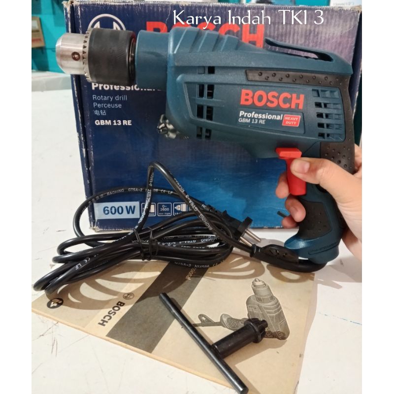 Bosch GBM 13 RE 10mm Mesin Bor Besi Kayu Bolak Balik GBM13RE