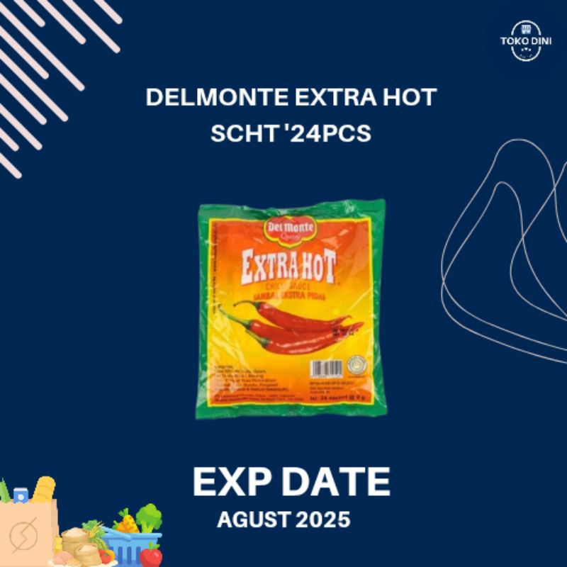 

Delmonte Saus Sambal Sachet 8gr x 24