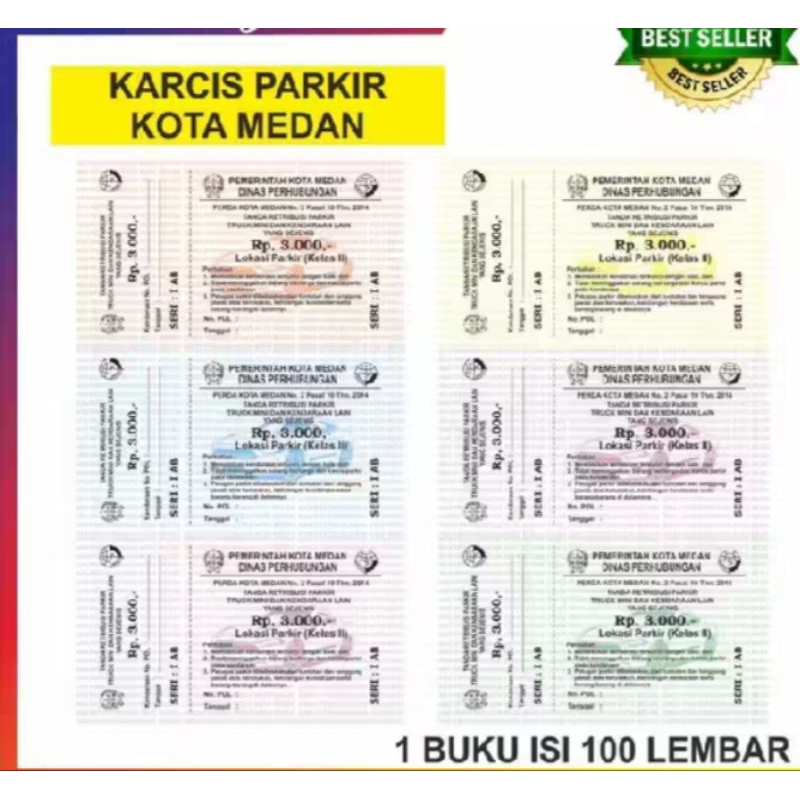 

KARCIS PARKIR KOTA MEDAN MOBIL