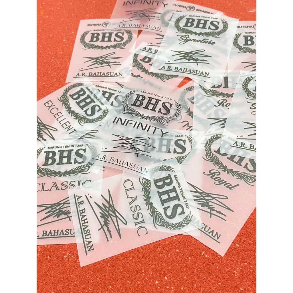 

LABEL SABLON B#S REPLIKA