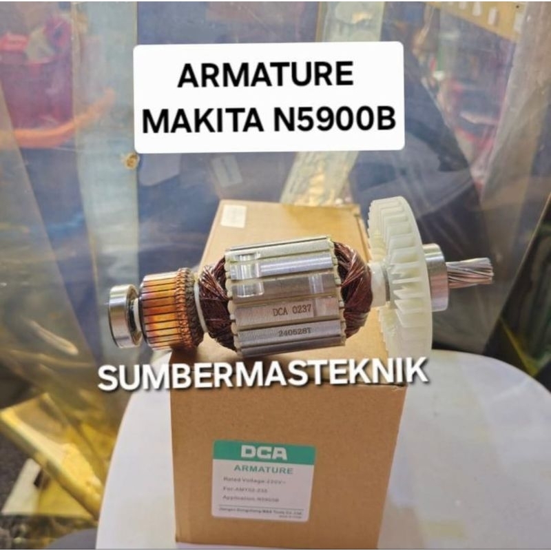 ARMATURE MAKITA N5900B ANGKER ROTOR MESIN CIRCULAR SAW MAKITA N 5900 B DCA