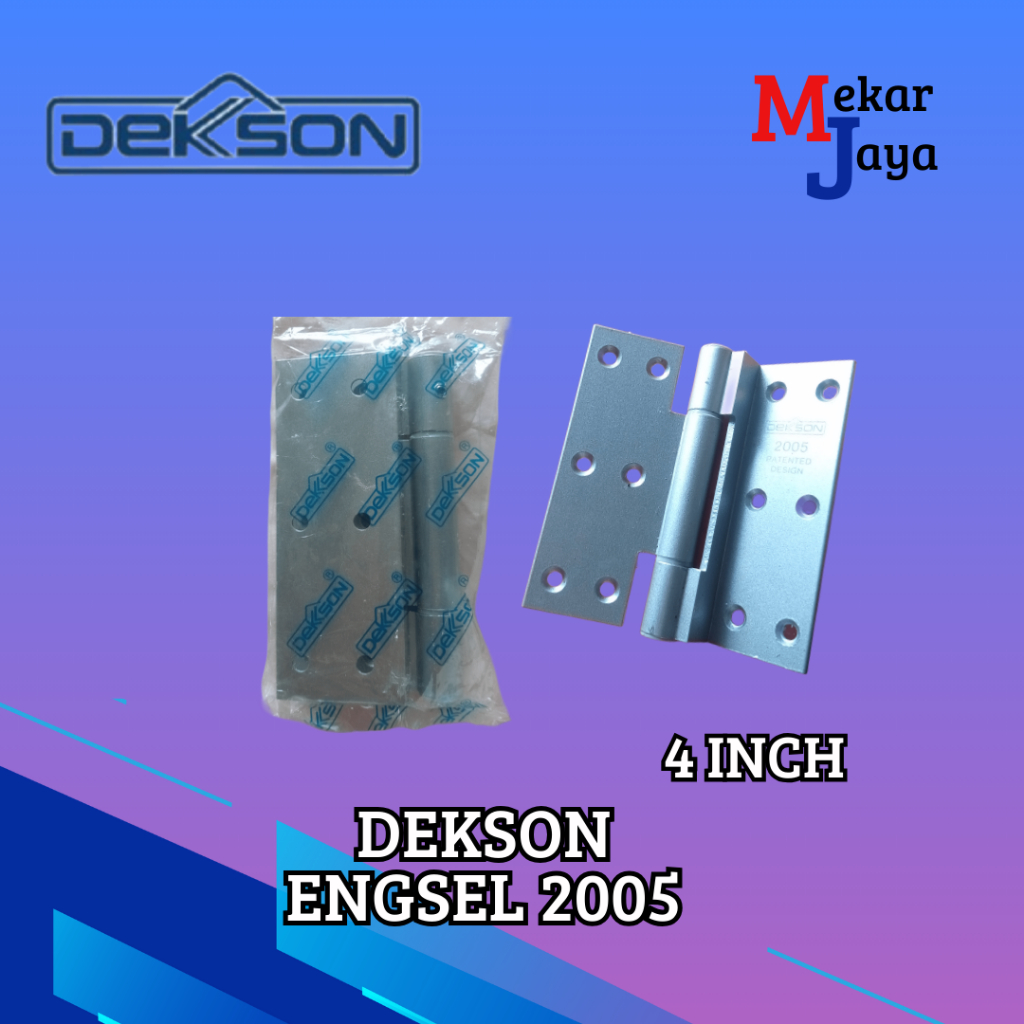 DEKSON ENGSEL 2005 ENGSEL PINTU KUPU-KUPU STAINLESS 4 INCH