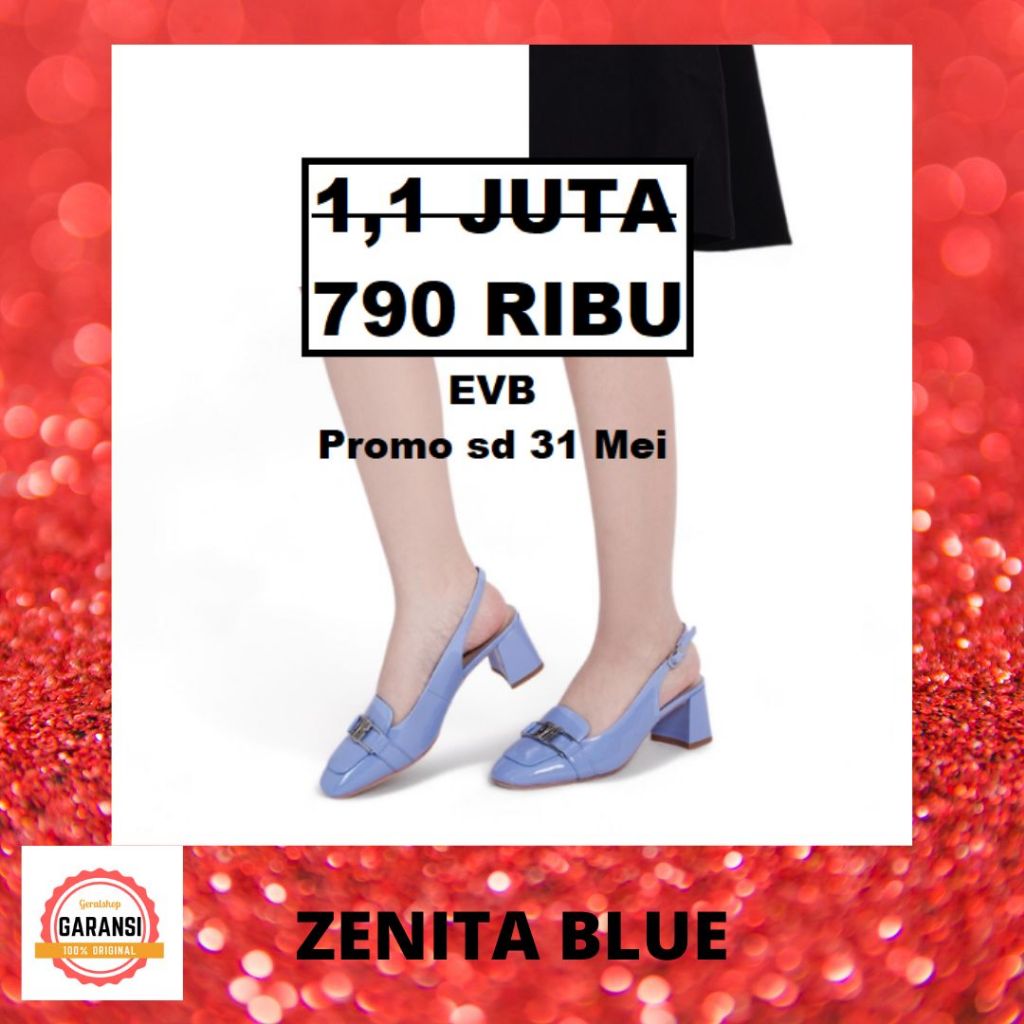 Sepatu heels wanita EVB sale ZENITA 100% original store