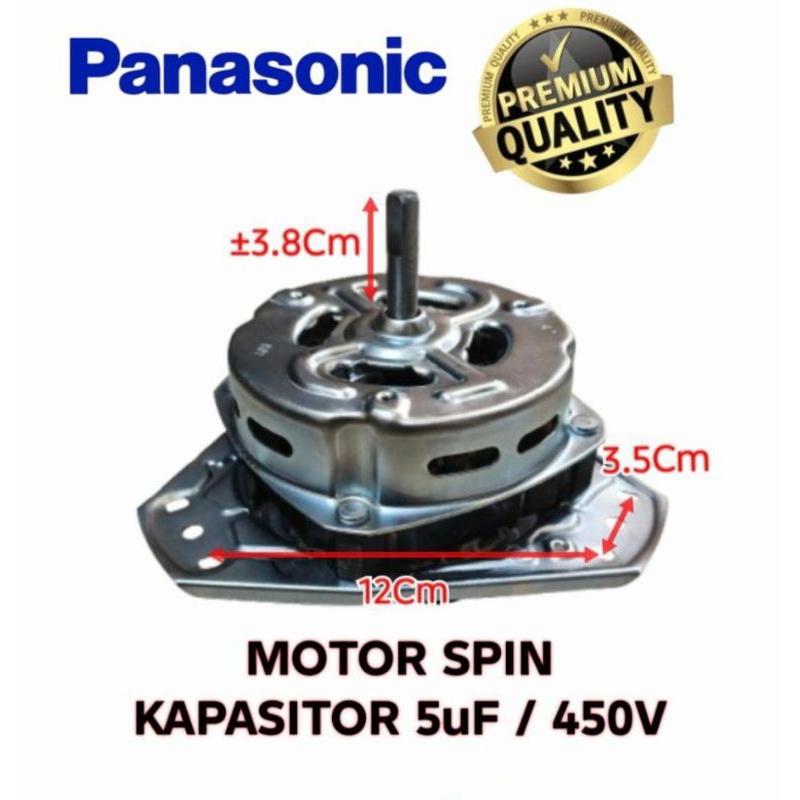 MOTOR SPIN | DINAMO PENGERING MESIN CUCI PANASONIC