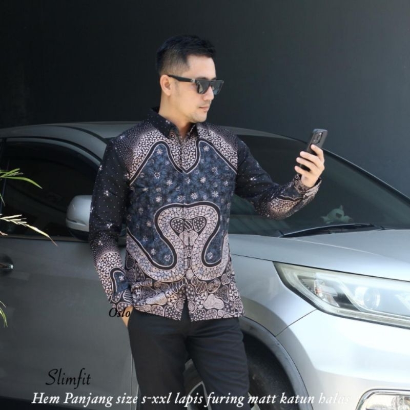 Kemeja Batik Panjang/Batik oslo