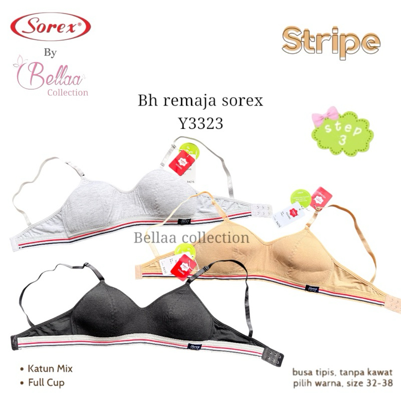 BRA REMAJA SOREX YOUNG 3323 STEP 3 - BRA BH REMAJA