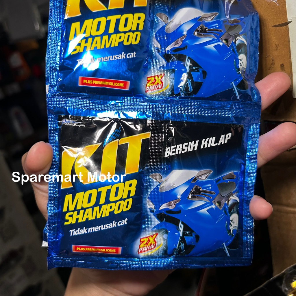 KIT Motor Shampoo Sachet @15ml (2 sachet)
