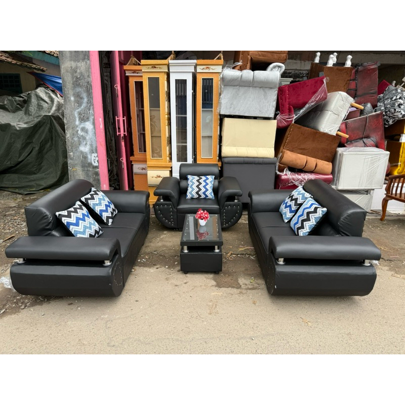 SOFA RUANG TAMU 221+ MEJA FULL BUSA FULL KALEP