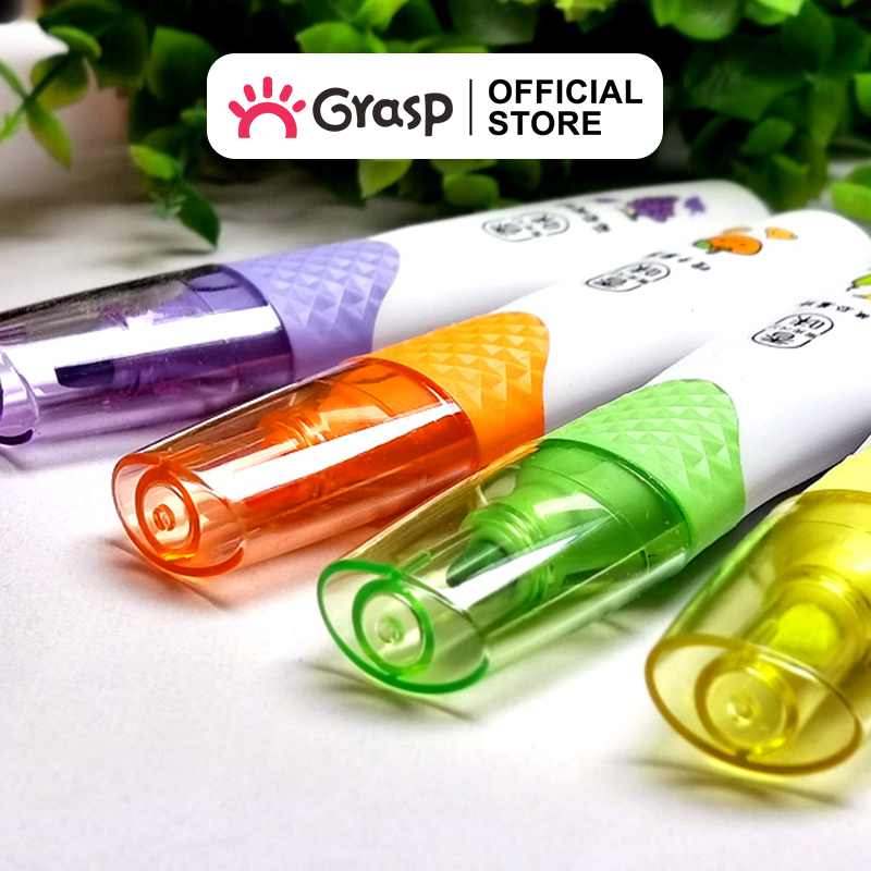 

GRASP Highlighter Pen Aroma Wangi Warna Pastel Tulisan Aesthetic Stabilo HL001