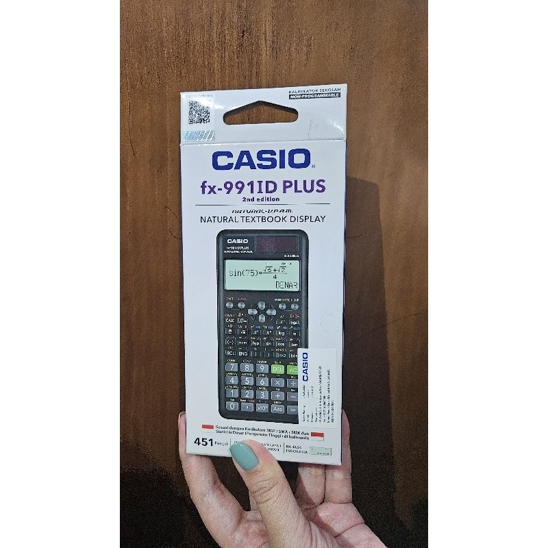 

Casio Scientific Calculator in Bahasa Indonesia