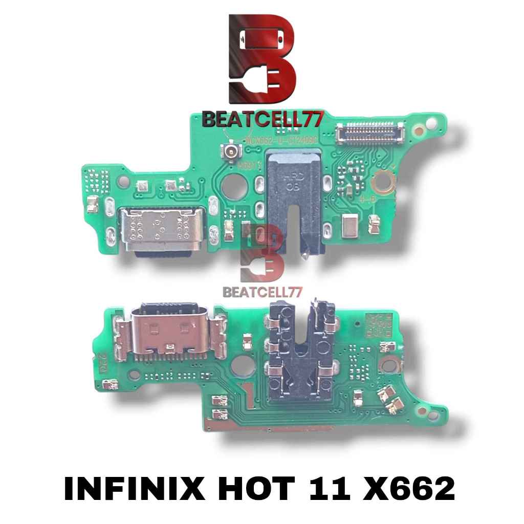 Konektor Charger Infinix Hot 11 / X662 Papan Pcb