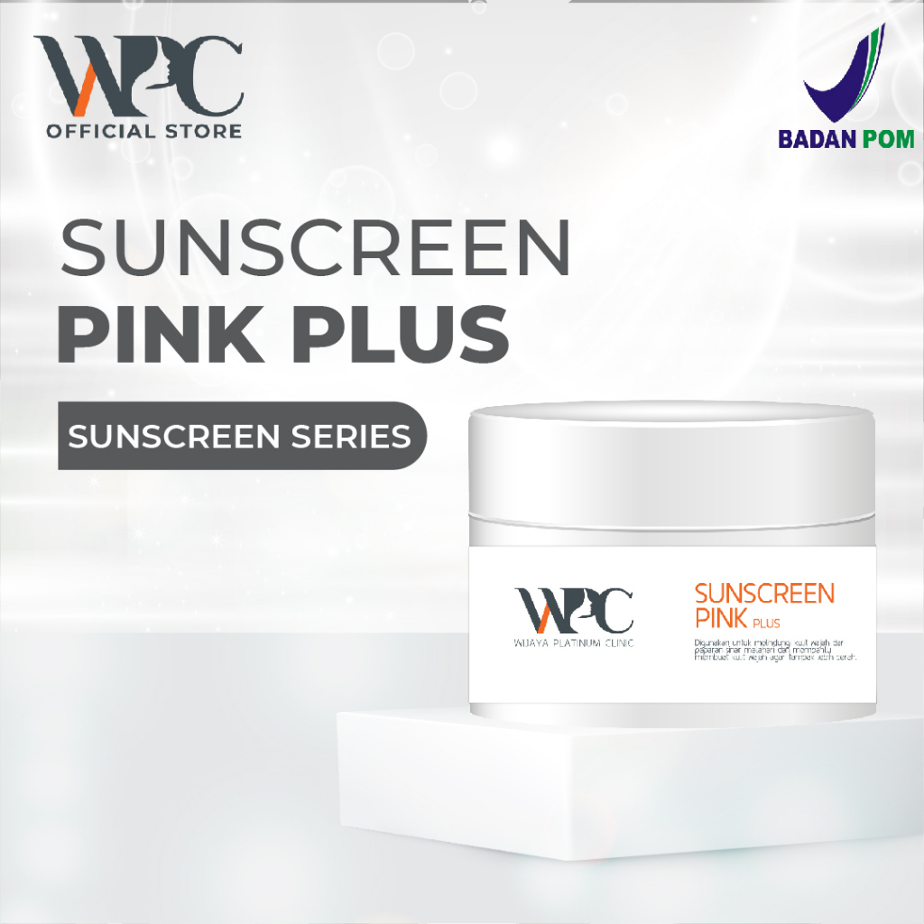 Wijaya Platinum Sunscreen Pink PLUS