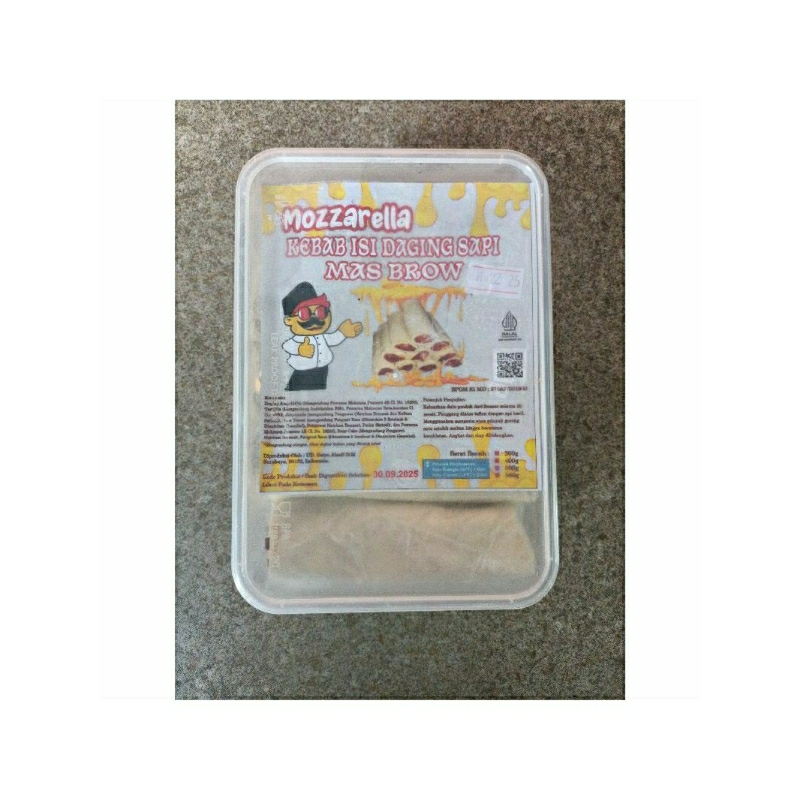 

Mas Brow Kebab Daging Sapi Mozzarella (10pcs)
