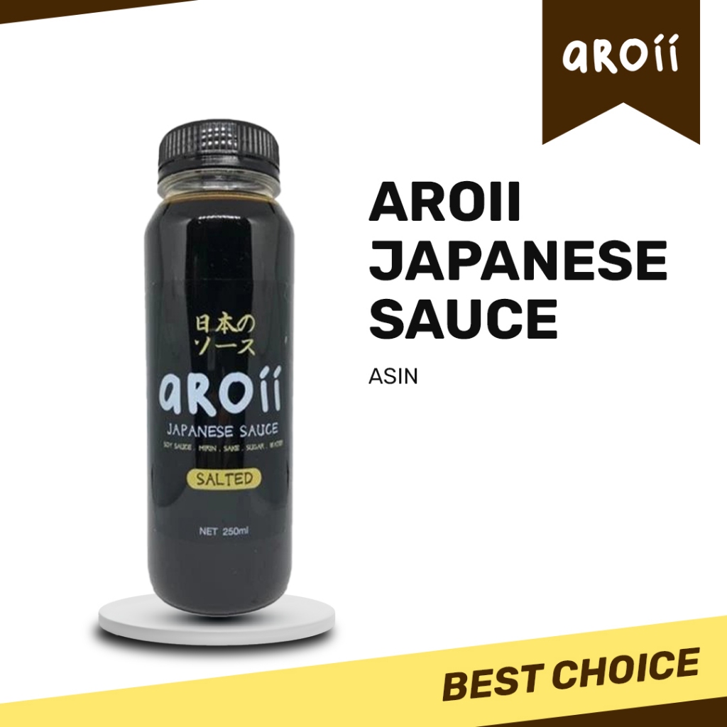 

Kecap Jepang Asin & Manis AROII – Rasa Autentik, Tanpa Pengawet, Cocok untuk Aneka Masakan Jepang