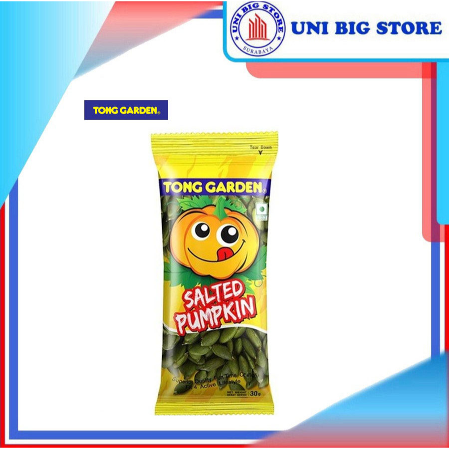

Tong Garden Salted Pumpkin 30 gr Snack Biji Labu