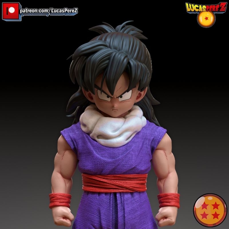 Kid Gohan File Stl Untuk 3dprint