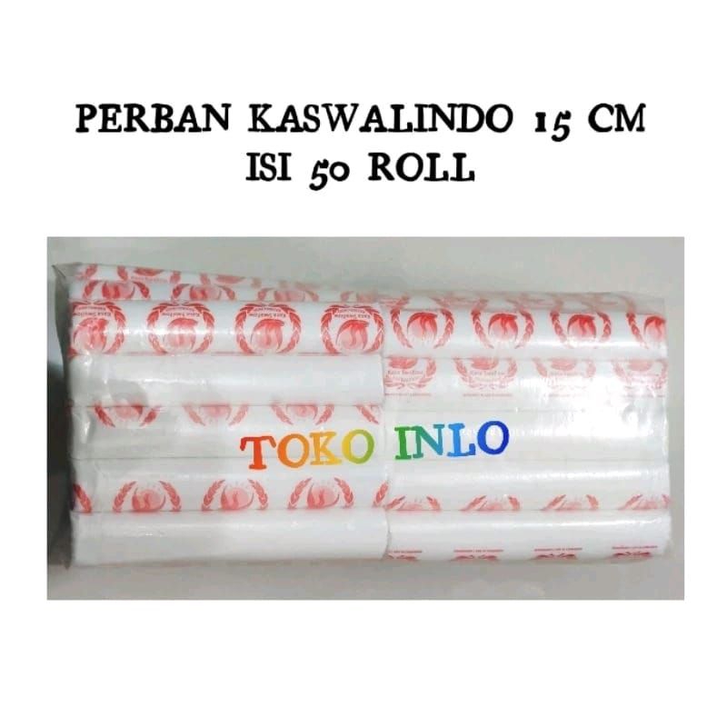 PER PACK Perban Gulung 15 cm/Kasa Gulung/Perban KASWALINDO