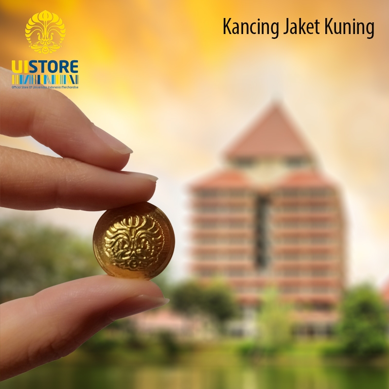 UI STORE | Kancing Jakun (Jaket Kuning) UI | Official Merchandise Of Universitas Indonesia