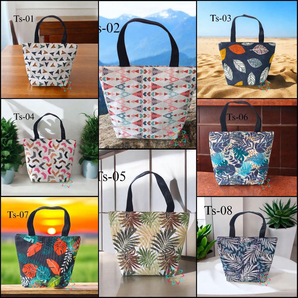 Tas Jinjing Kanvas Sedang 32 x25 x10 cm,Tas Kanvas Kekinian