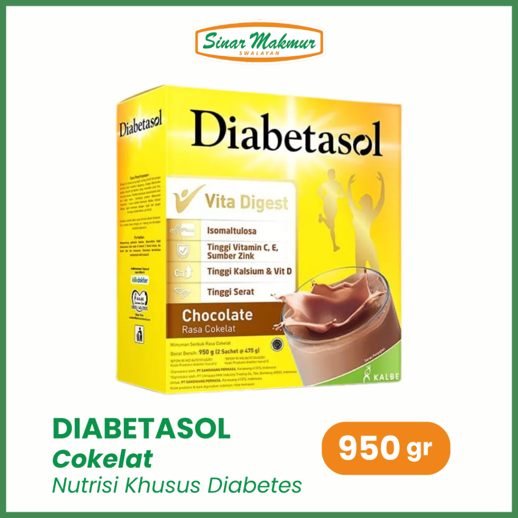 

Diabetasol 950gr Chocolate/Vanilla