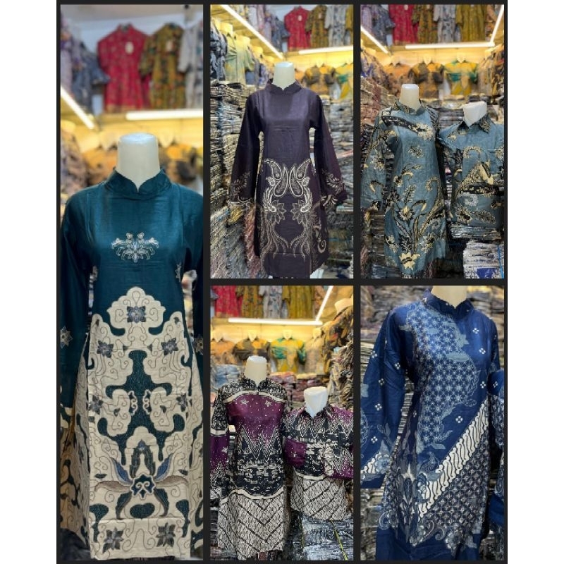 baju batik tunik motif terbaru