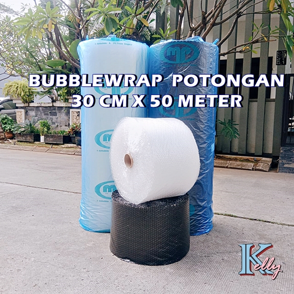 

[W26] Bubblewrap Potongan ( 30 cm x 50 meter ) Bubble wrap Muliapack Babel 30x50 Upack 1/4