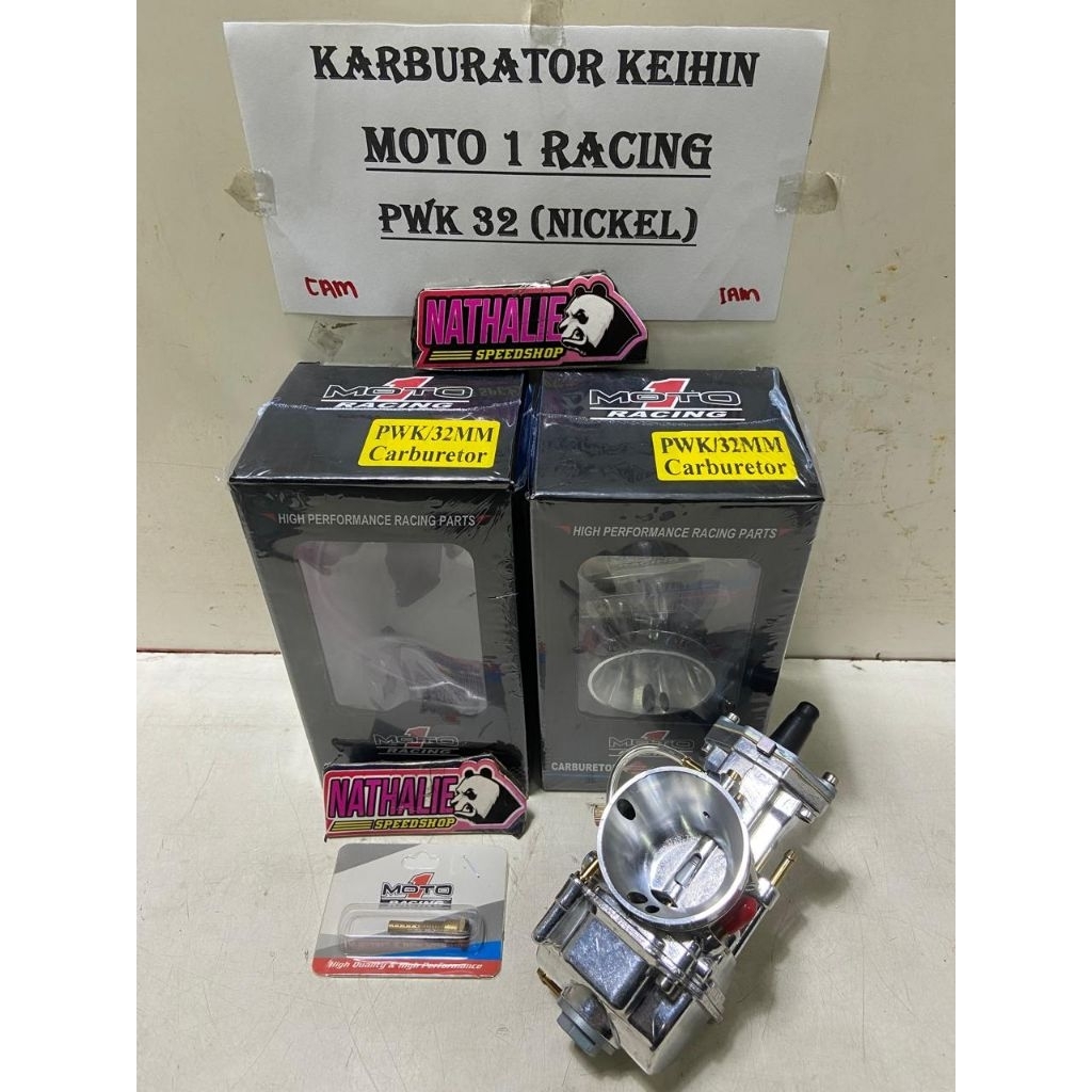 KARBU MOTO 1 KEIHIN PWK 32 (NICKEL) ORIGINAL