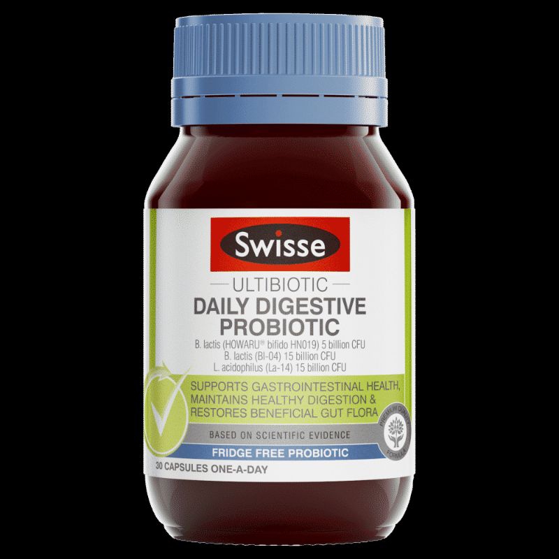 Swisse Ultibiotic Daily Digestive Probiotic