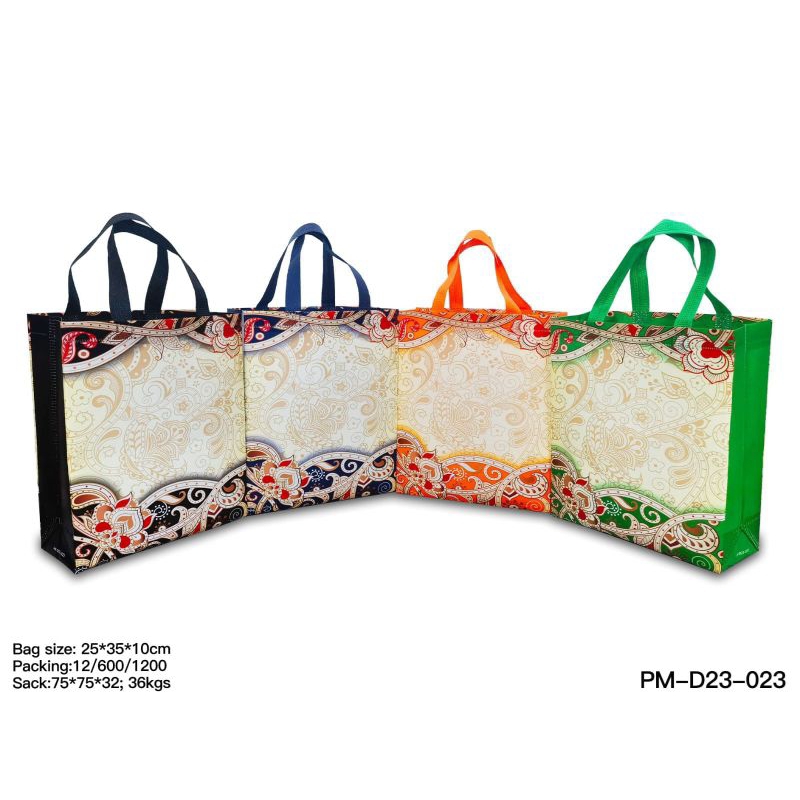 

tas kain spunbond laminasi bahan tebal batik new isi 12 pcs terlaris dan termurah