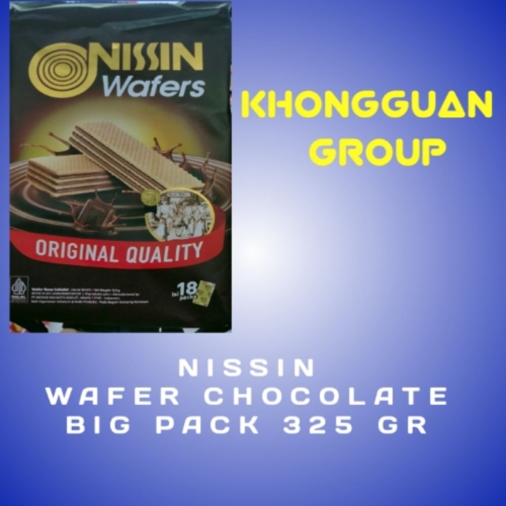 

nissin wafer chocolate big pack 325 gr