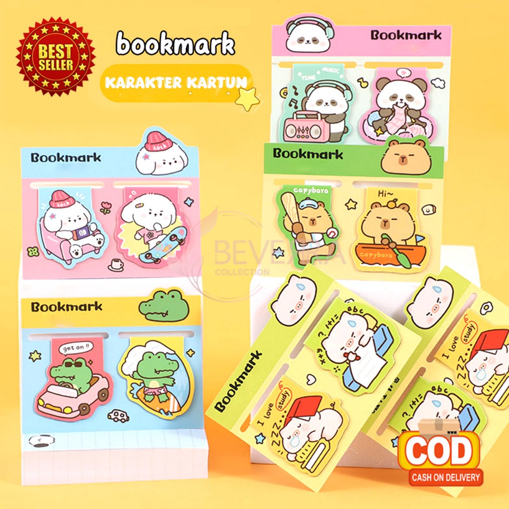 

Pembatas Buku Magnet Motif Karakter Kartun Lucu Penanda Catatan Kertas ATKBF