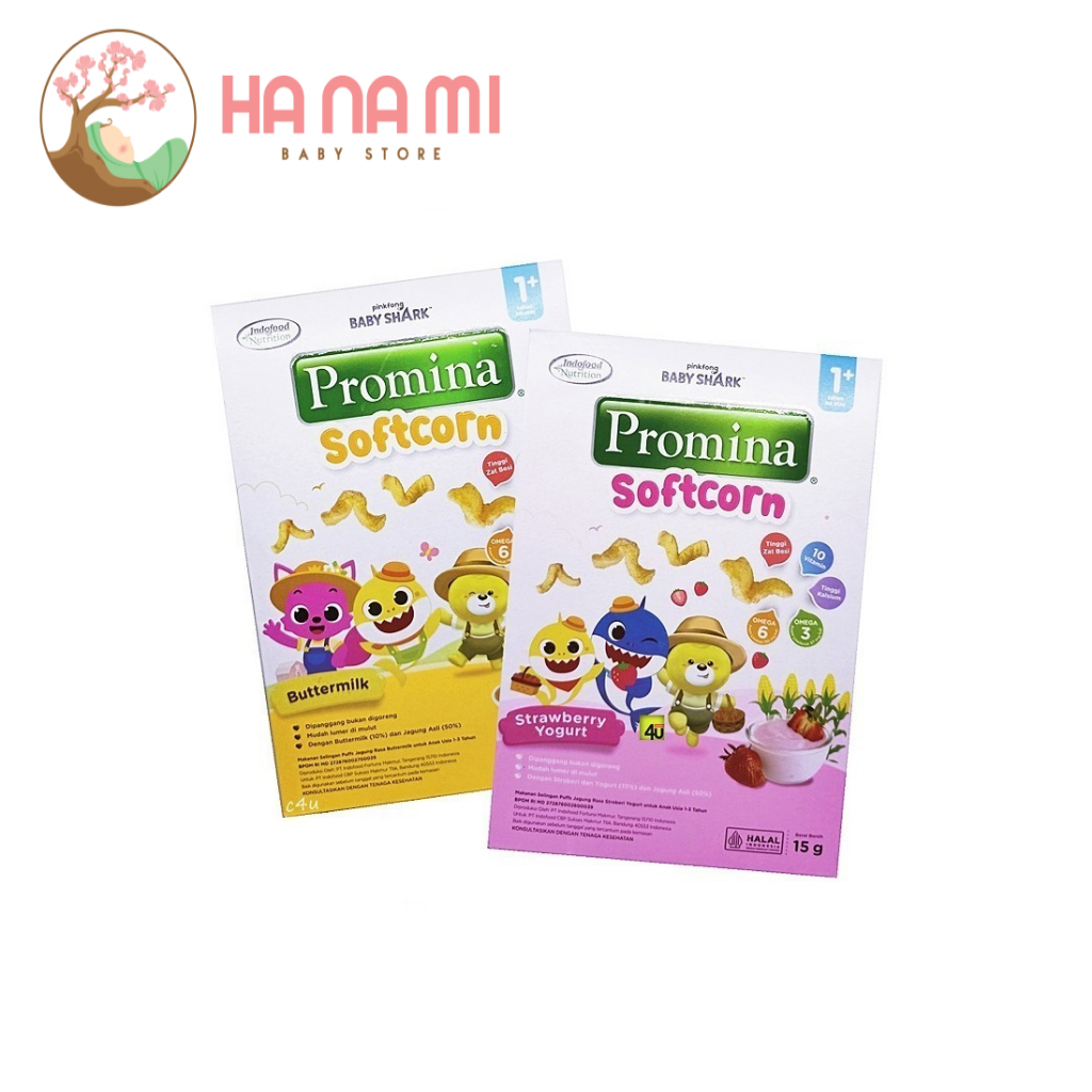 Promina Softcorn 15g 1+ tahun Crunchies Puff