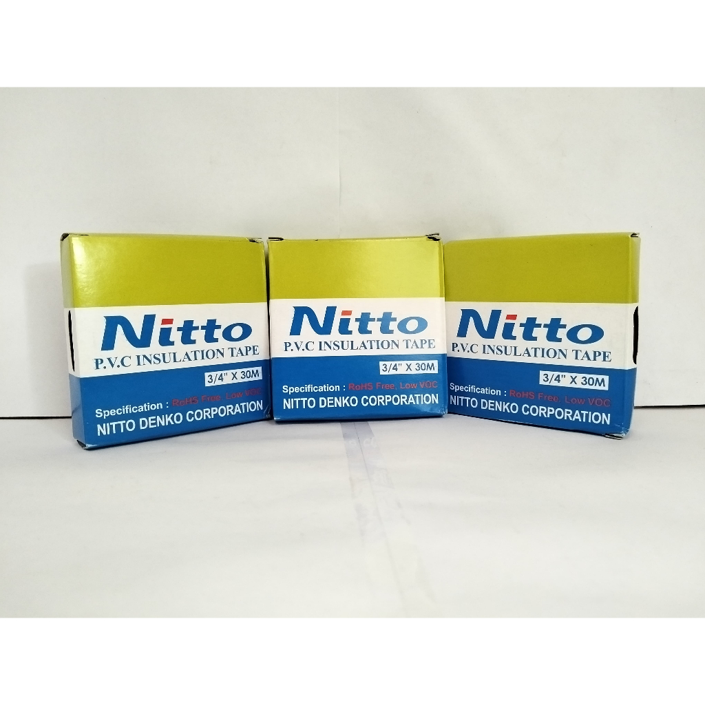 ISOLASI LISTRIK WARNA HITAM NITTO