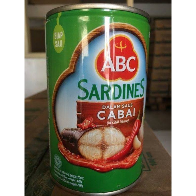 

Sarden ABC Cabai 425 gram - Ikan Sarden