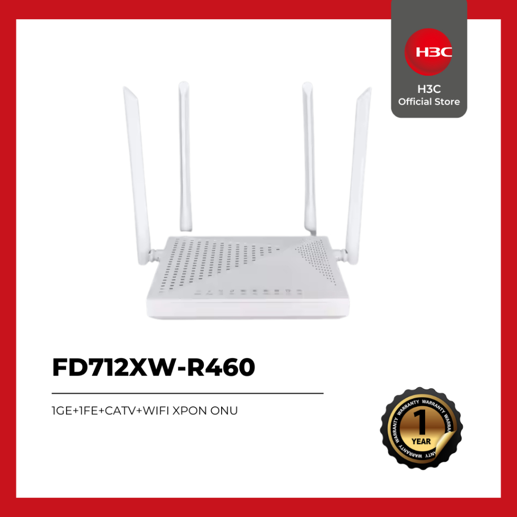 CDATA FD712XW-R460 1GE+1FE +CATV+2.4G WIFI+AGC