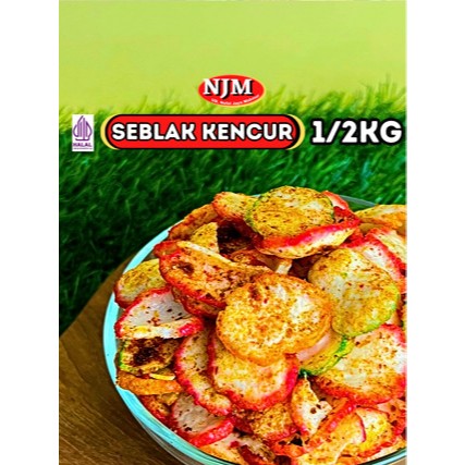 

NJM - KERUPUK SEBLAK KOIN PEDAS KENCUR 500GR (1/2KG)