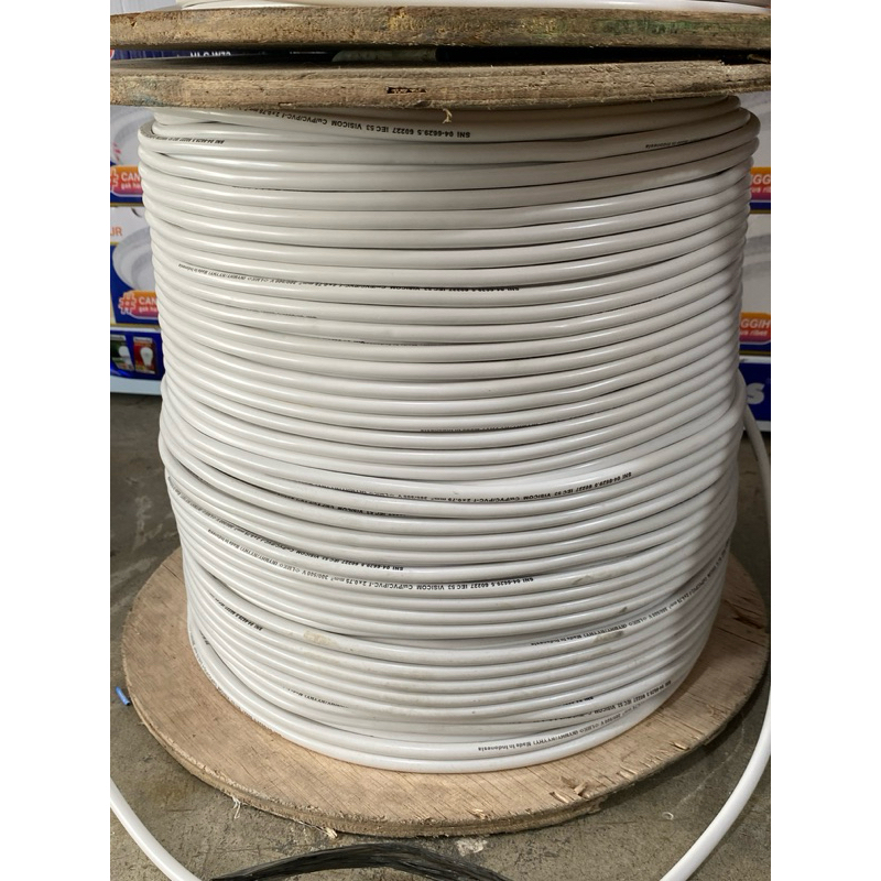 KABEL LISTRIK NYMHY 2x0,75 visicom ecer/ permeter