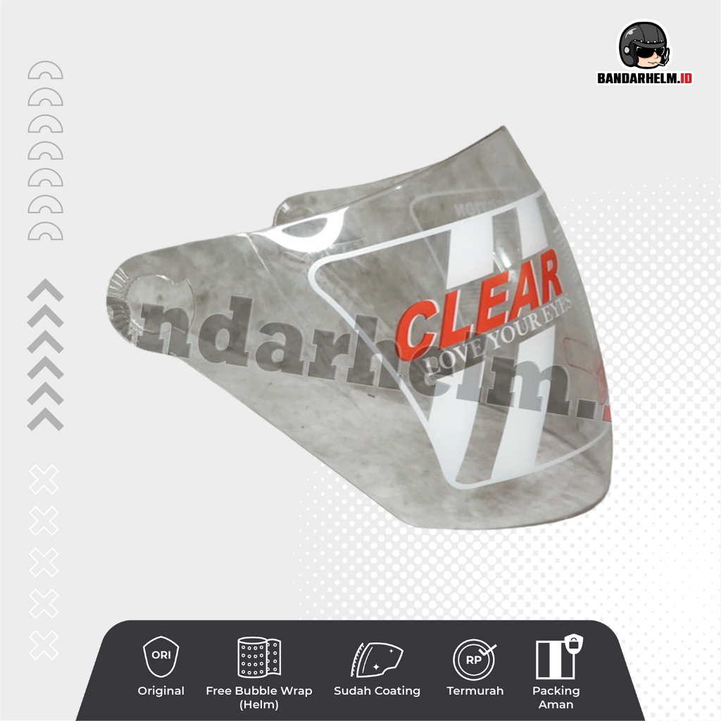 KACA NHK PREDATOR 2 VISOR / KACA NHK PREDATOR DOUBLE VISOR NHK GODZILLA KACA NHK GODZILLA