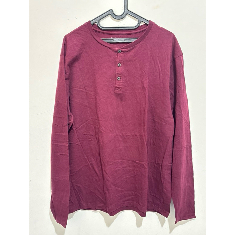 [Preloved] Kaos Pria Maroon
