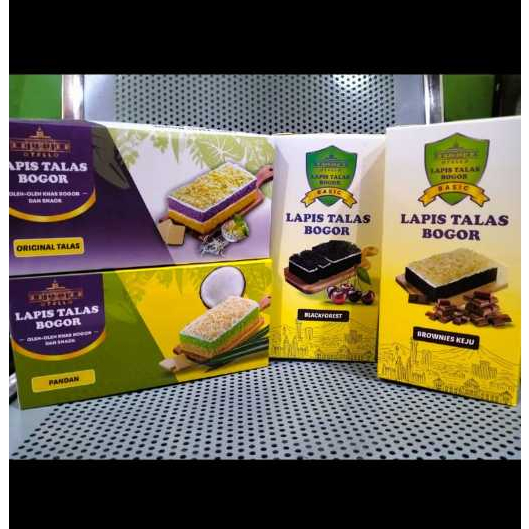 

Lapis Talas Bogor Asli - All Varian (dikirim random) | Camilan Legit & Lembut!