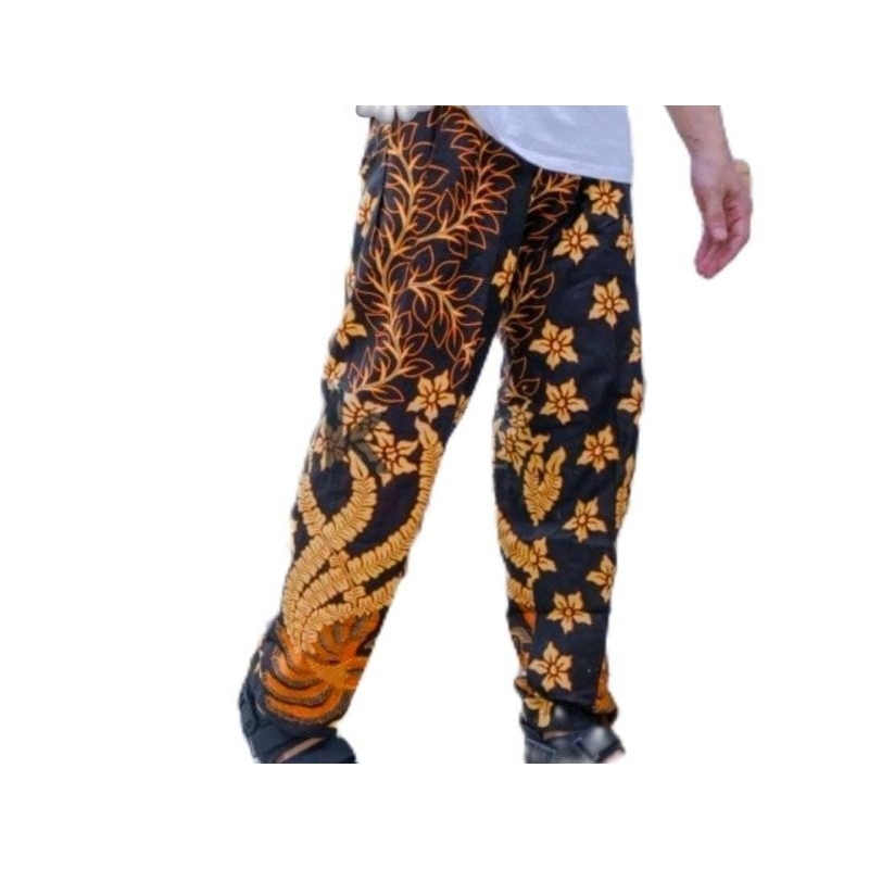 CELANA BATIK DEWASA PRIA WANITA CELANA MOTIF PANJANG BATIK CELANA BETAWI