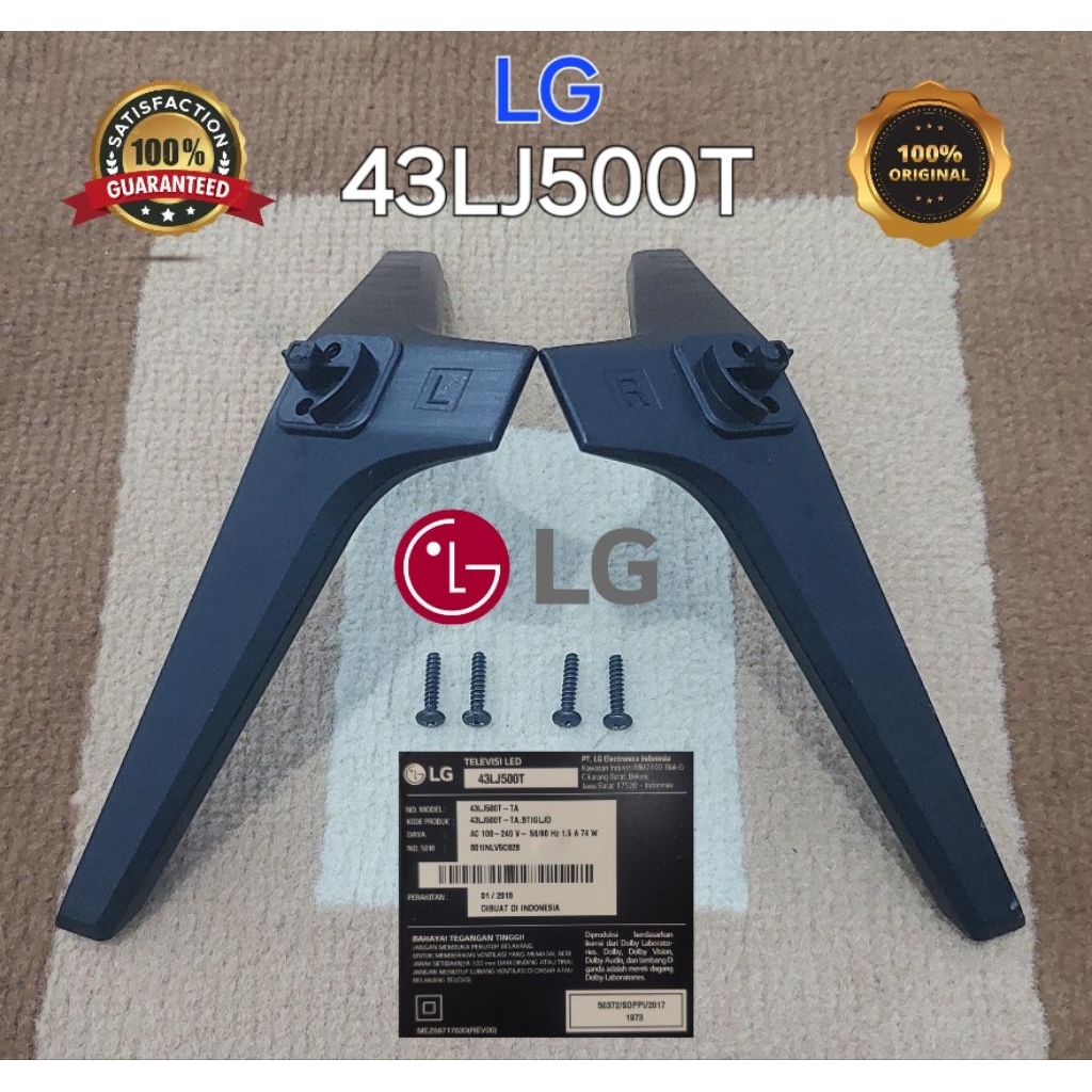KAKI TV LG 43LJ500T 43LK5000PTA  43LJ500D 43LJ500 43LK5000