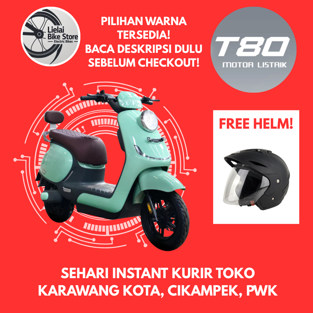 Uwinfly Motor Listrik Tipe T80 (Termasuk Faktur)