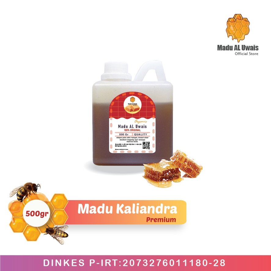 

madu al uwais kaliandra 500gram premium