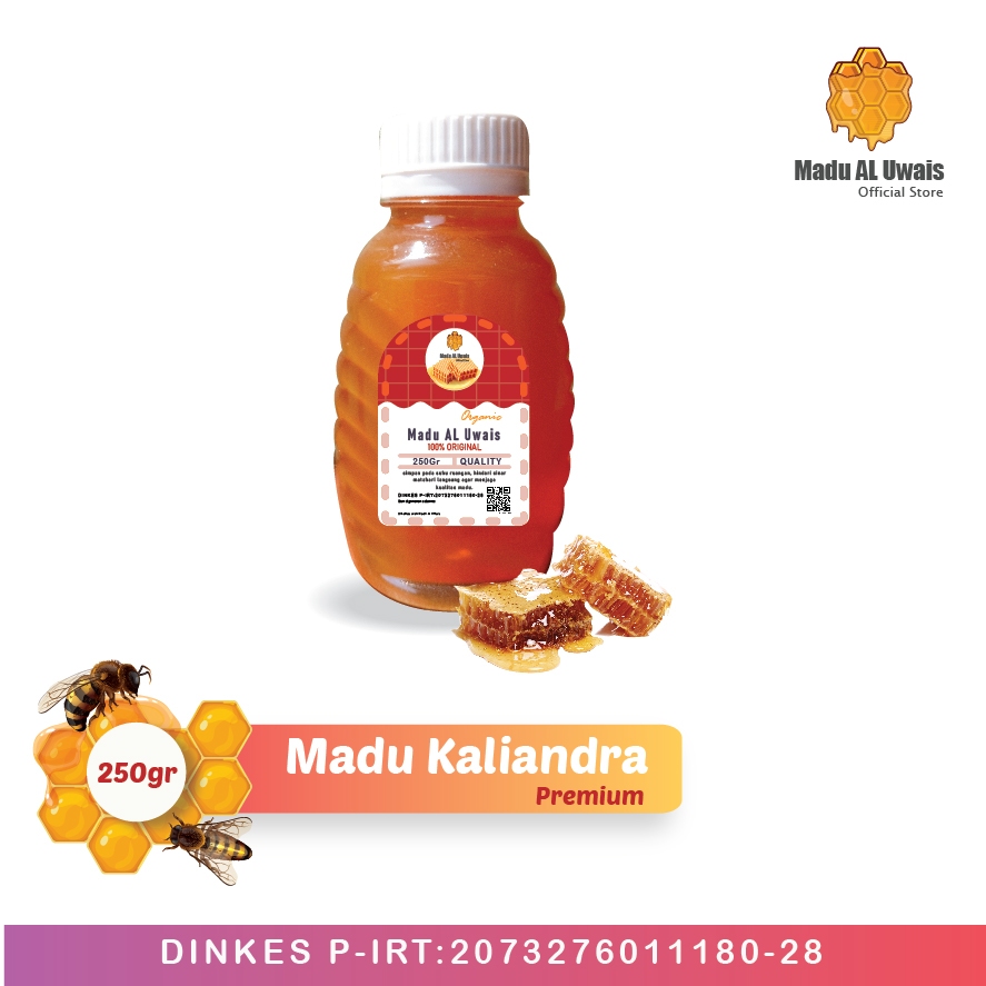 

madu al uwais kaliandra premium 250 gram