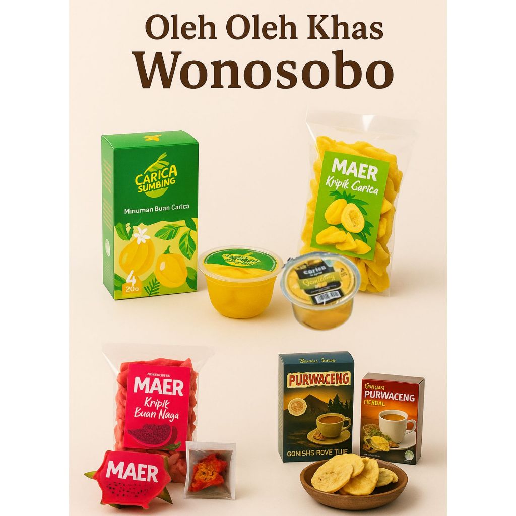 

Oleh Oleh Wonosobo - Khas Wonosobo [Pengiriman: Tebet Jakarta]