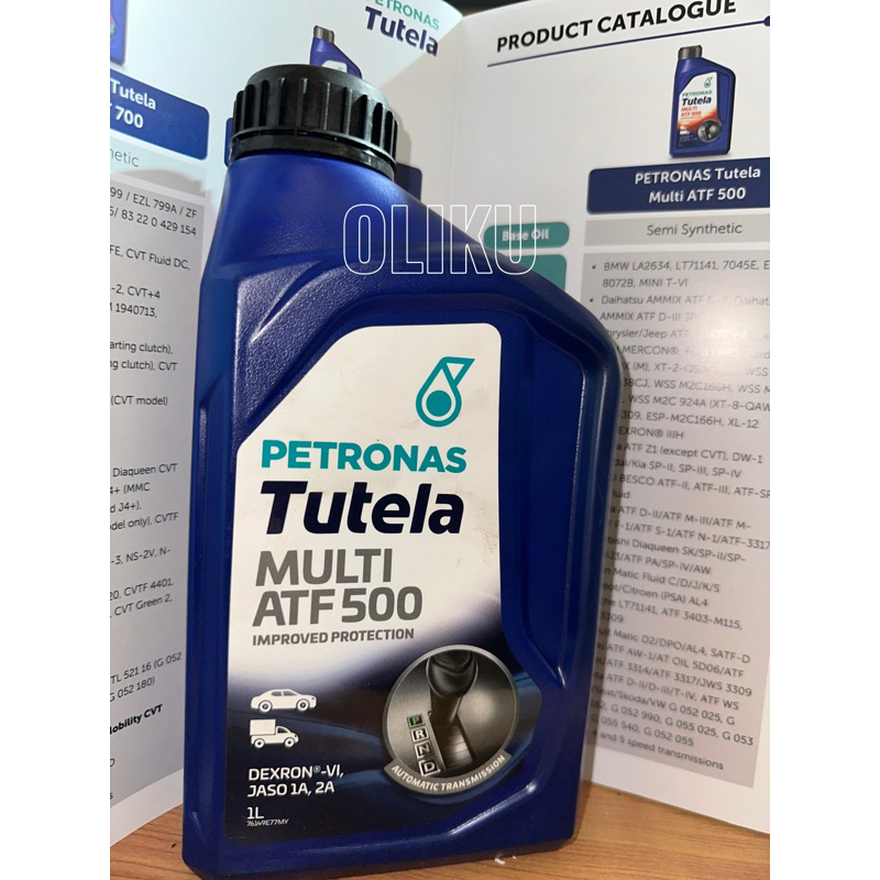 Oli Transmisi (matic) Petronas Tutela ATF 500 (DEXTRON 6) ORIGINAL