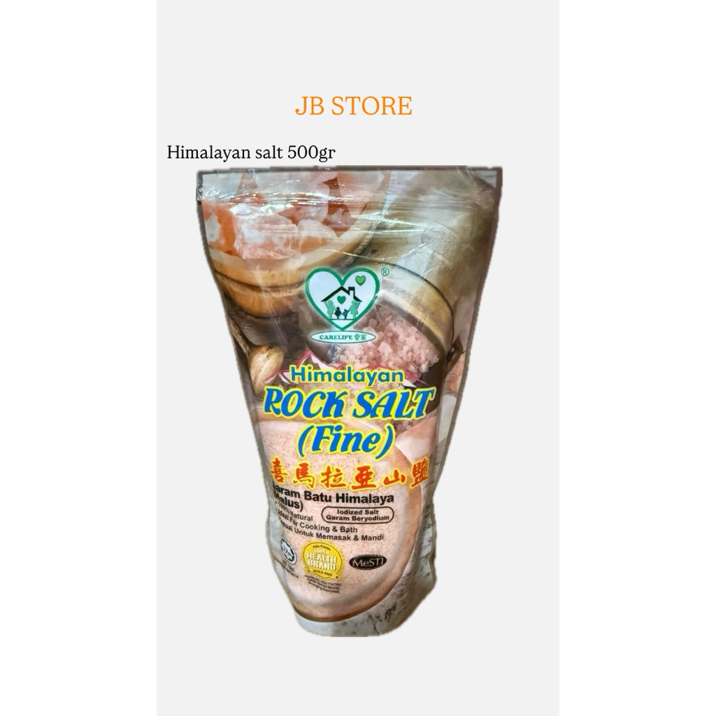 

Himalayan rock salt fine 500gr import